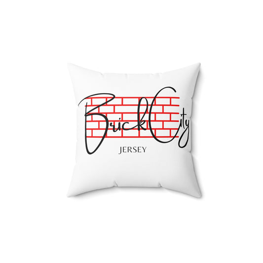 Brick City Jersey - White Pillow