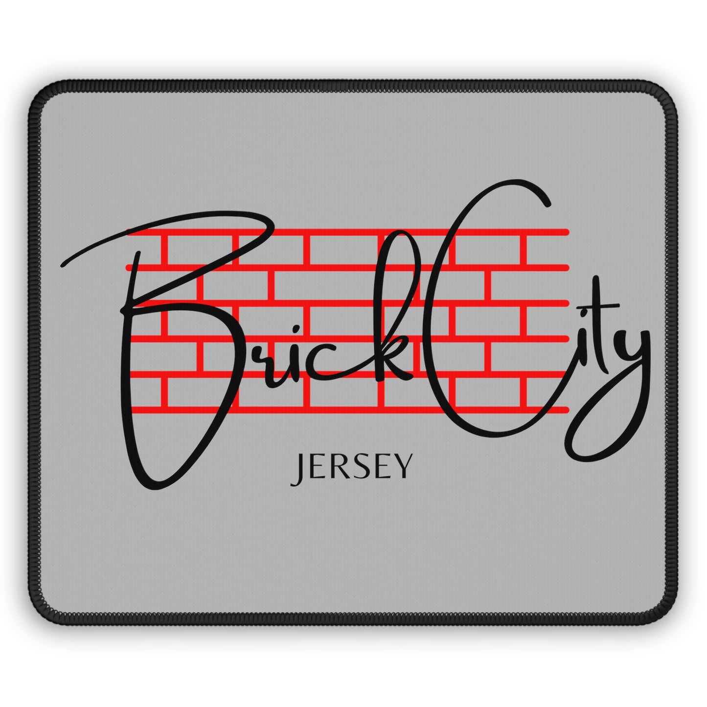 Brick City - Grey Mouse Pad