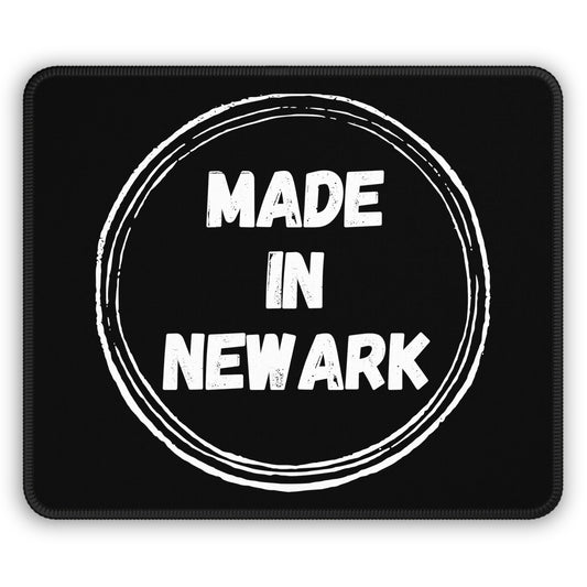 Made in Newark - Black Mouse Pad