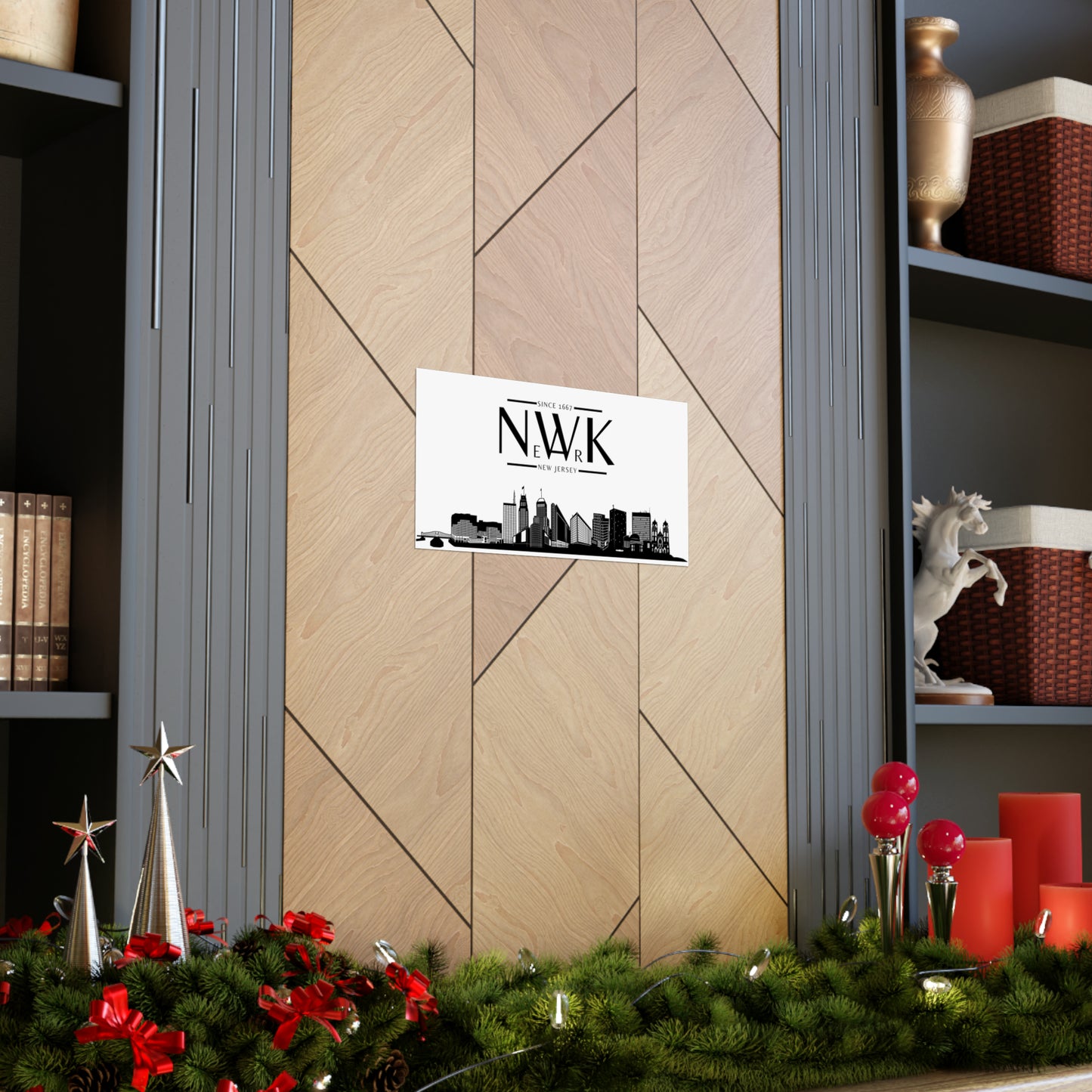 Newark, New Jersey "Since 1667" Matte Poster