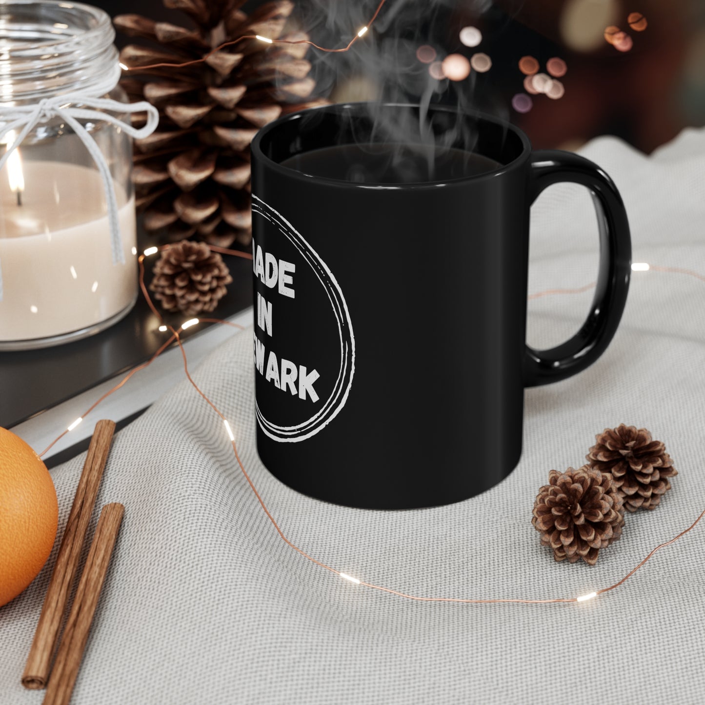 Made in Newark - Black Mug