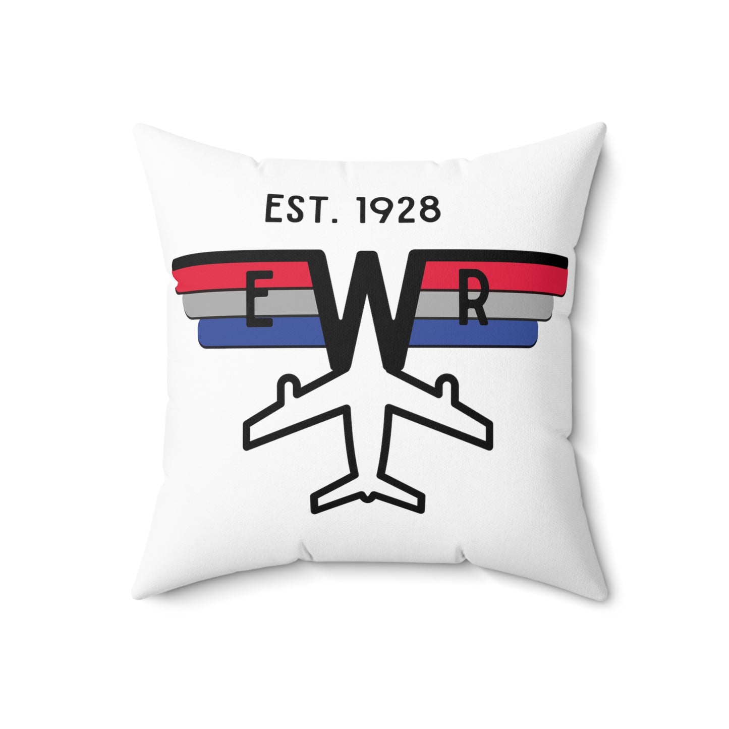 EWR EST. 1928 - White Pillow