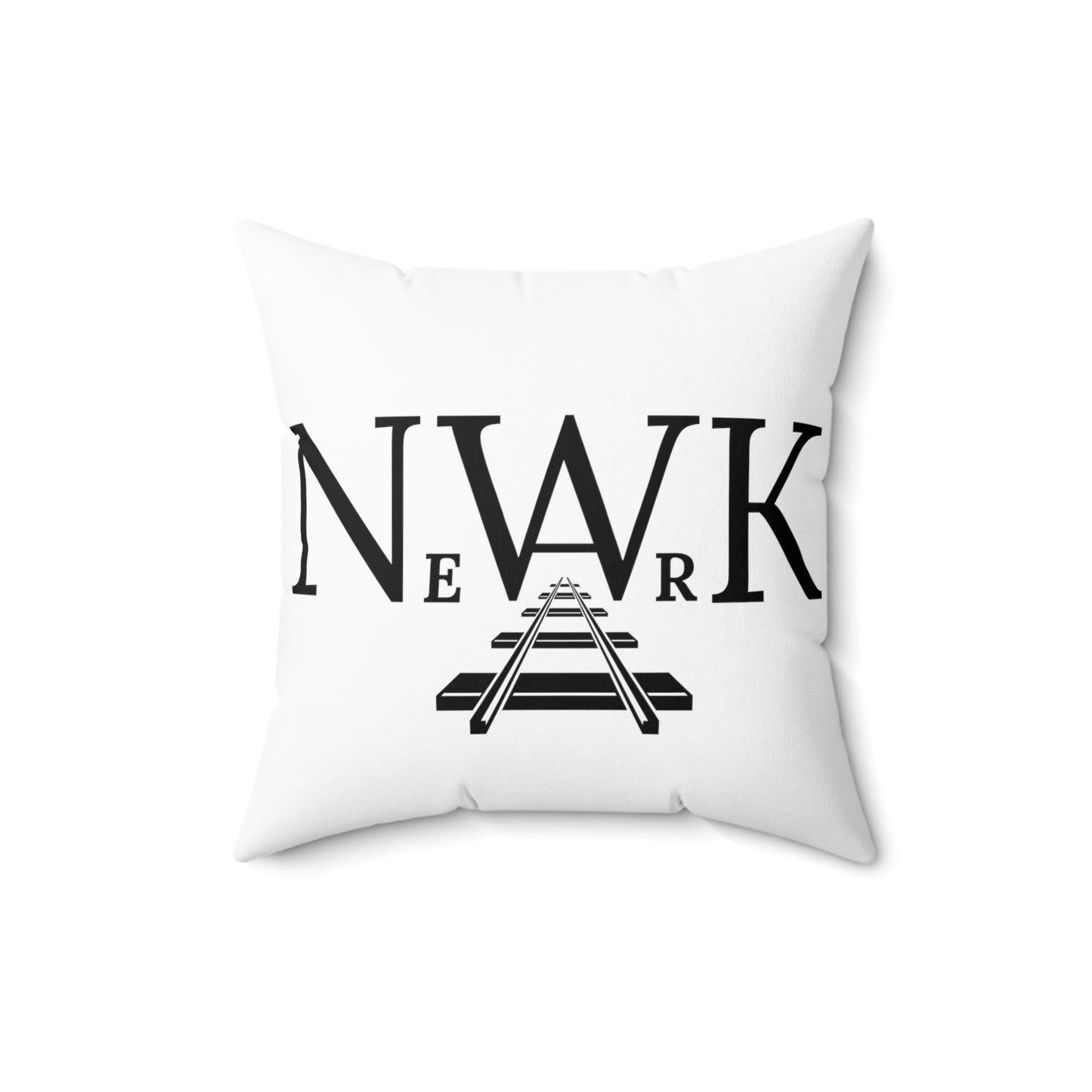 Newark Railroad - White Pillow