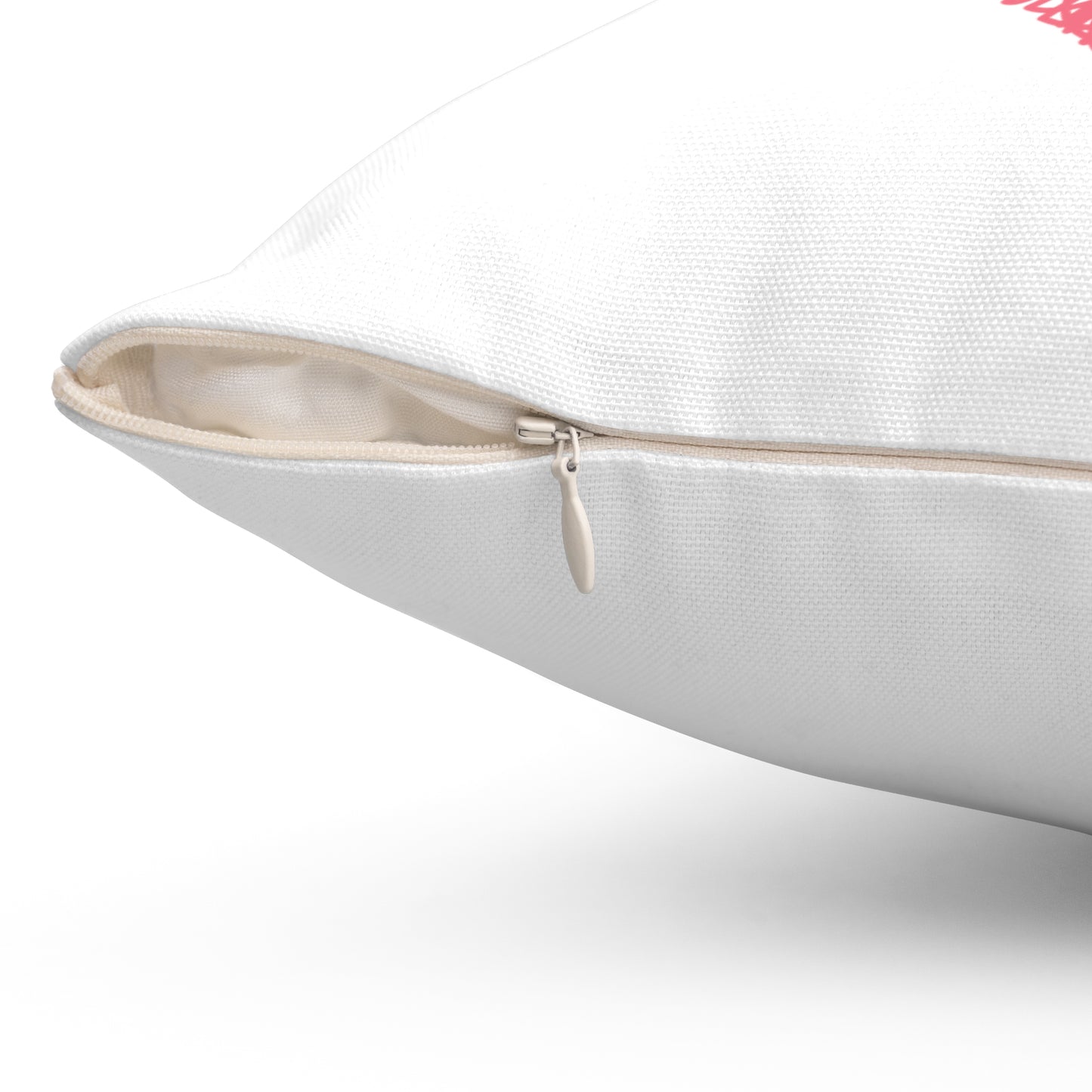 LUV NWK - White Pillow