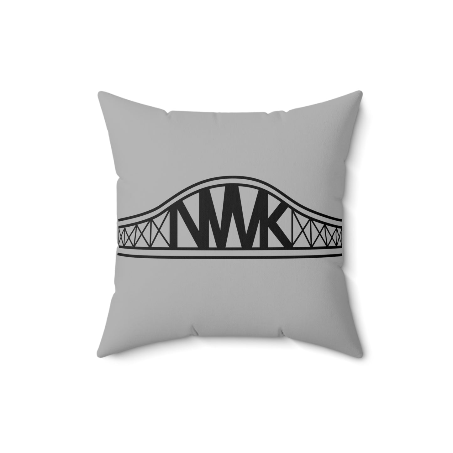 NWK Bridge - Grey Pillow