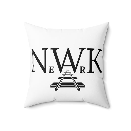 Newark Railroad - White Pillow