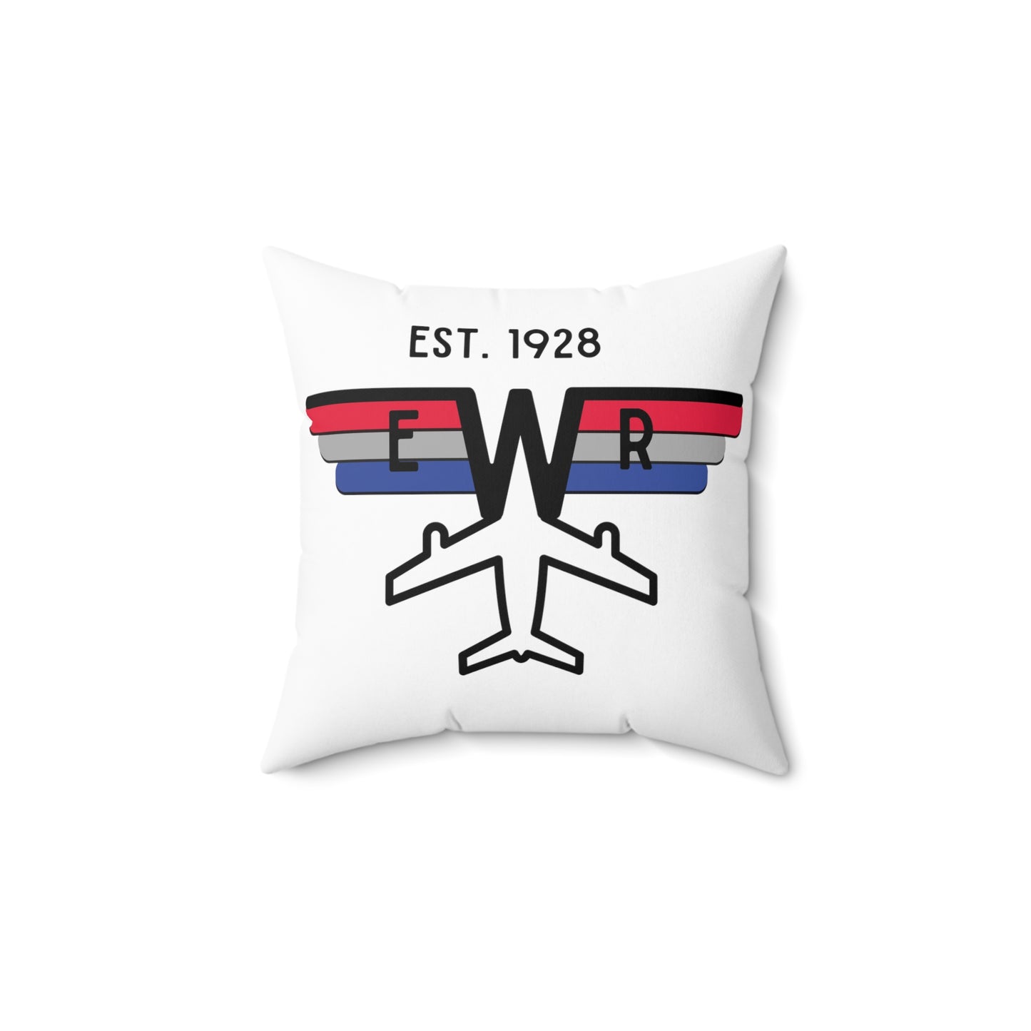 EWR EST. 1928 - White Pillow