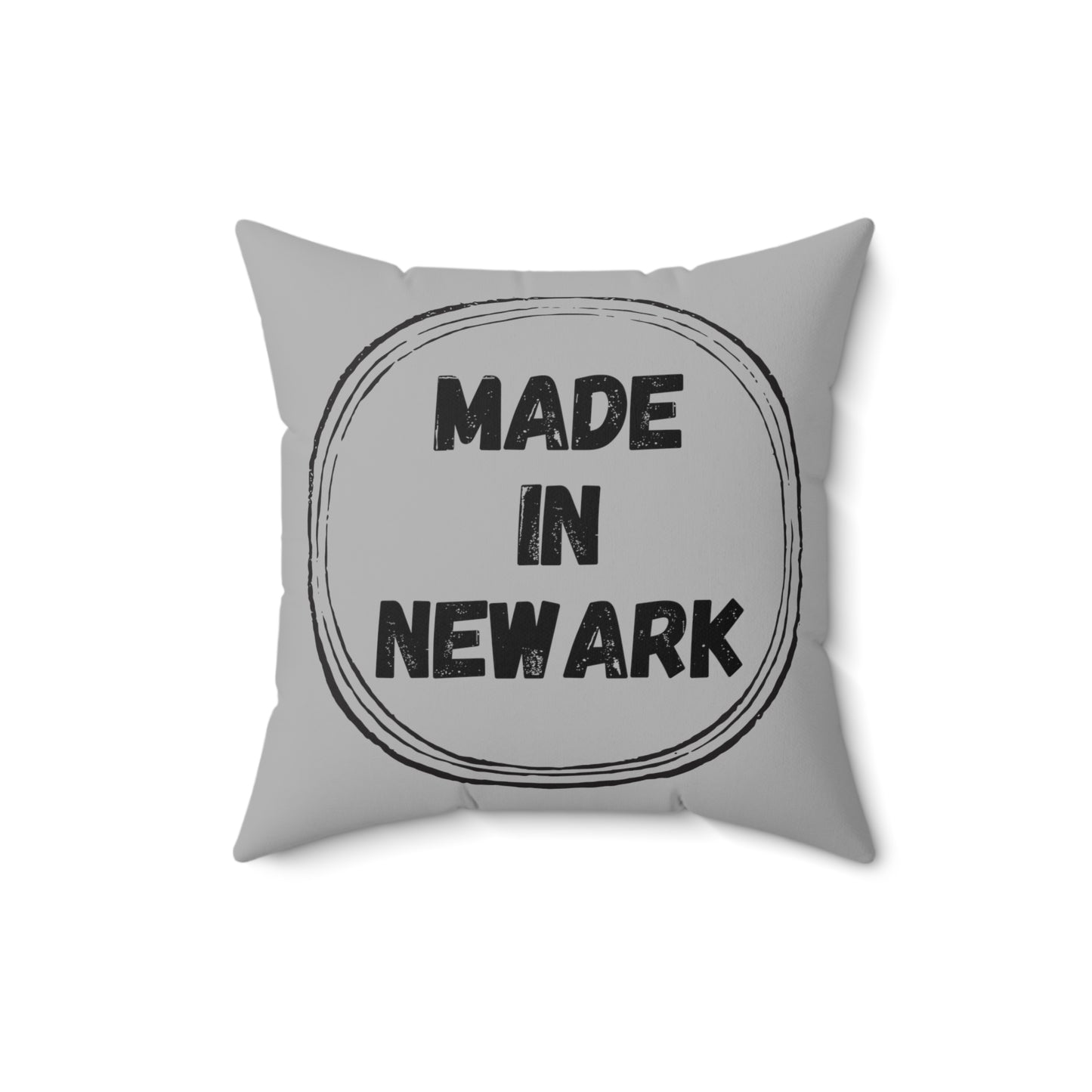 Made in Newark - Grey Pillow