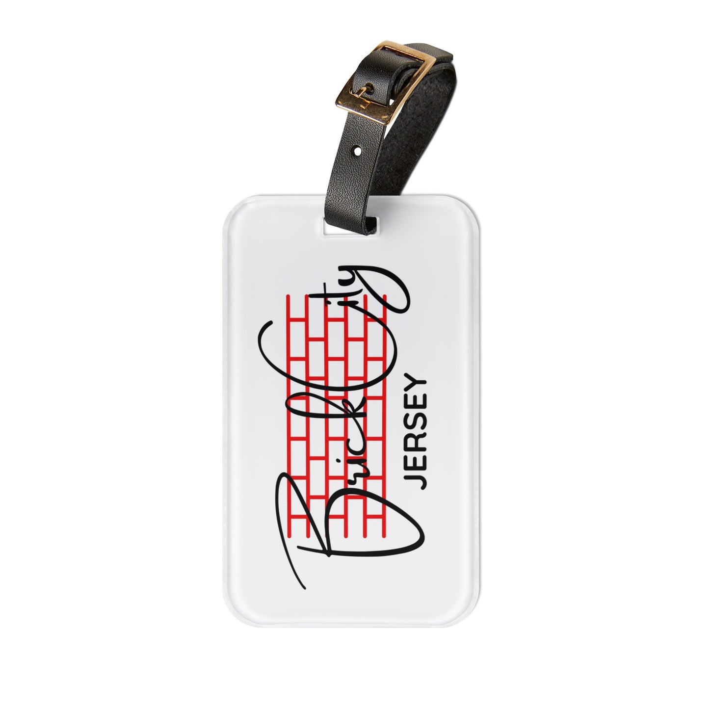 Brick City Skyline - Luggage Tag