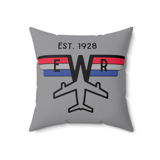 EWR EST. 1928 - Grey Pillow