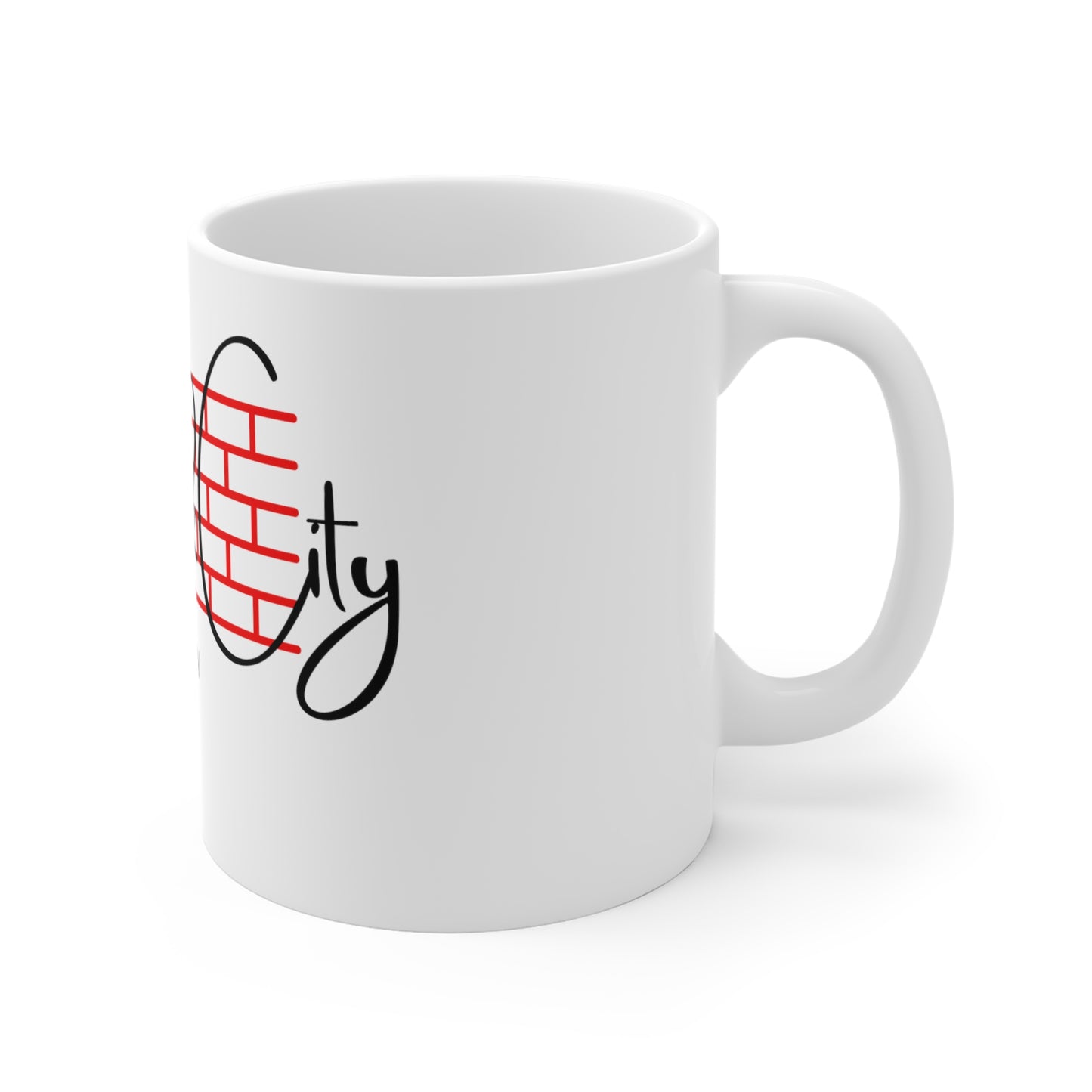 Brick City - White Mug