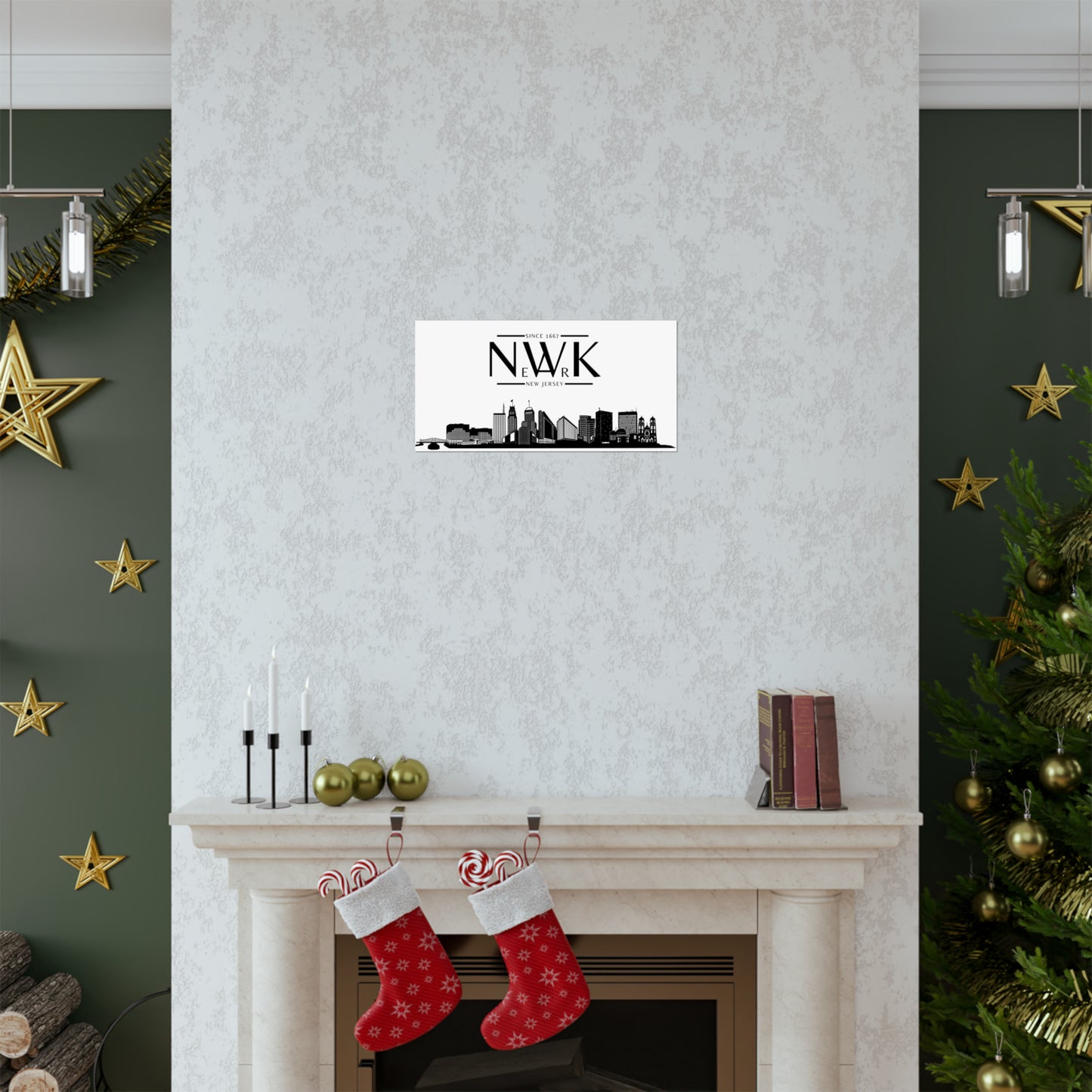 Newark, New Jersey "Since 1667" Matte Poster