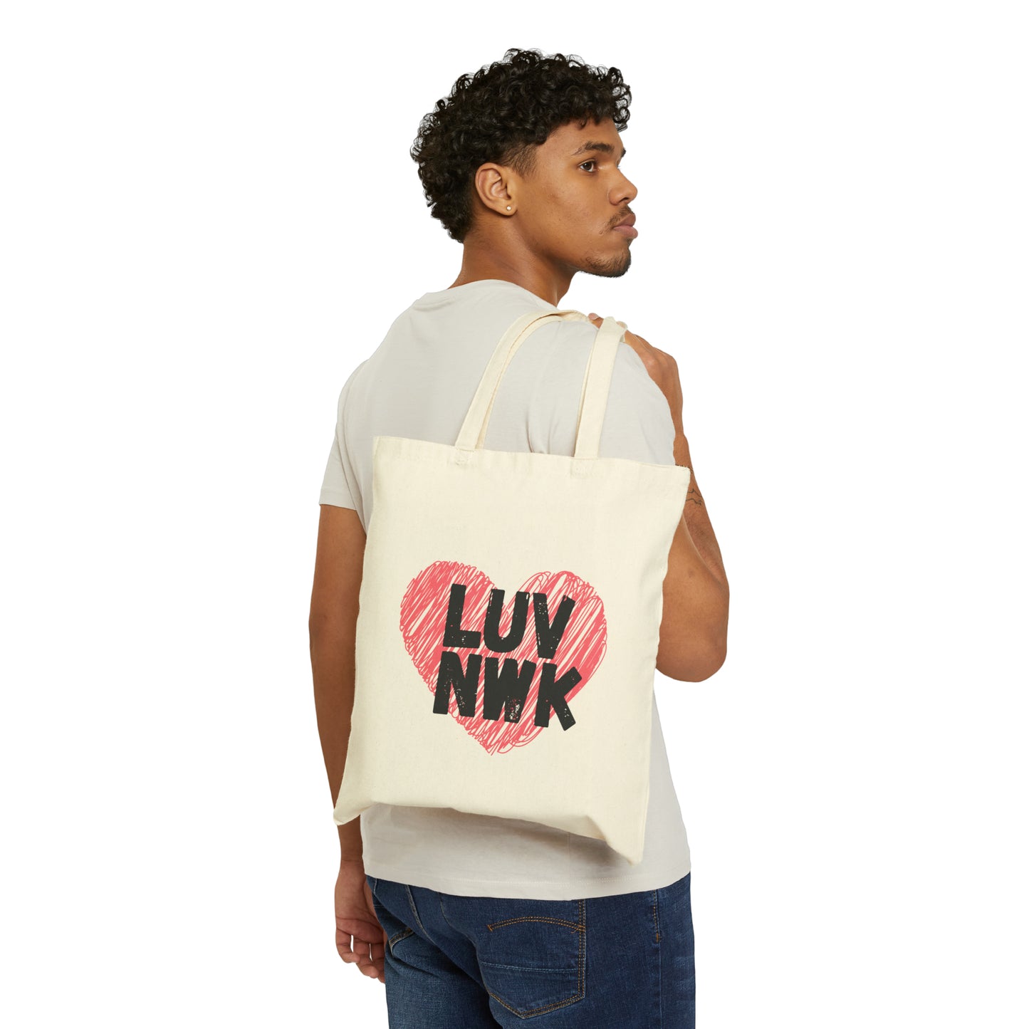 LUV NWK - Canvas Tote
