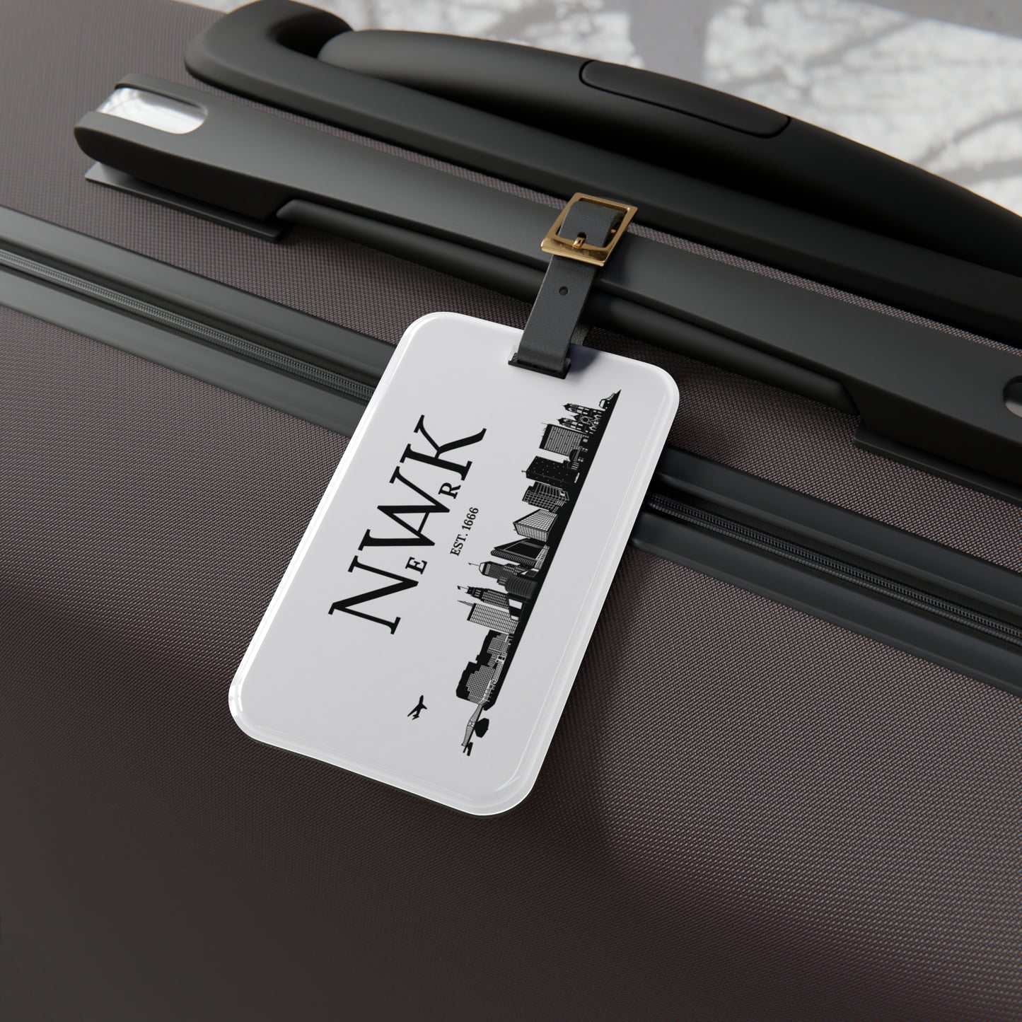 Newark Skyline - Luggage Tag