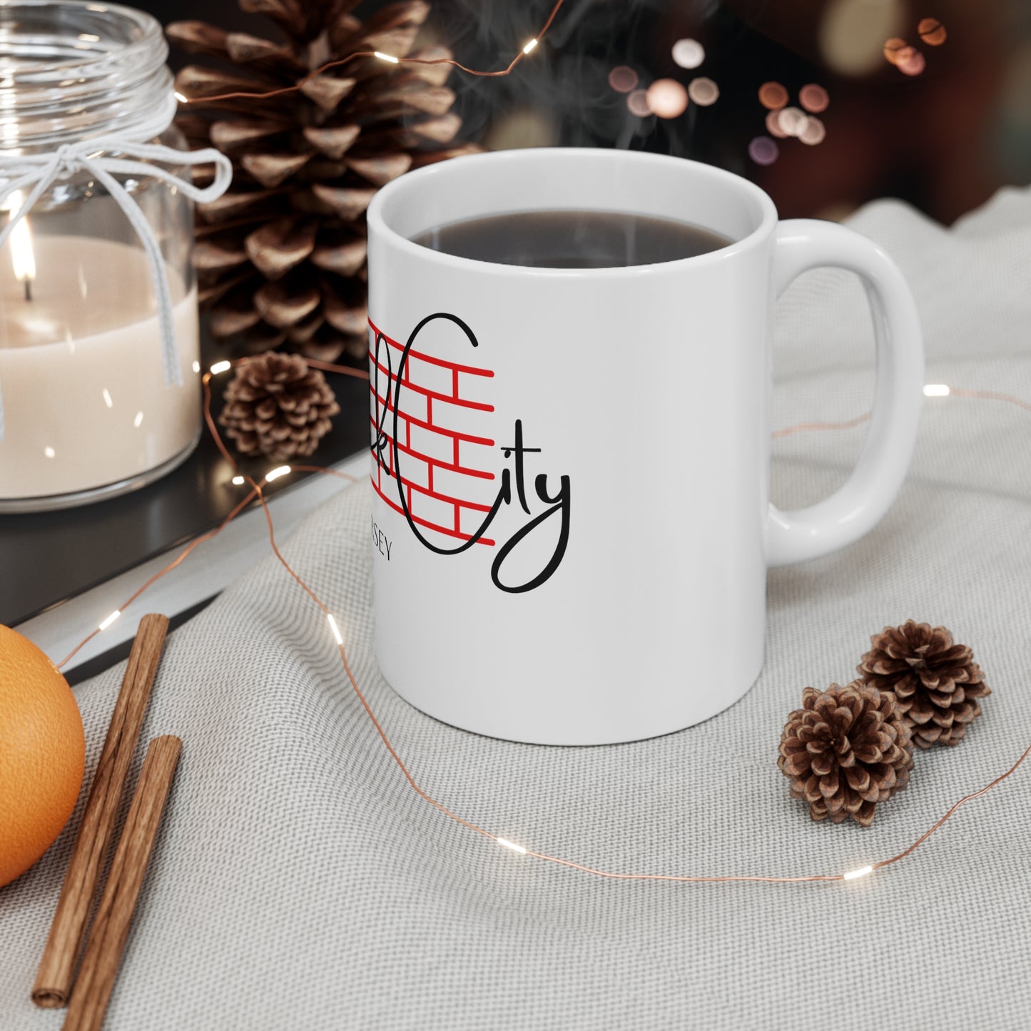 Brick City - White Mug