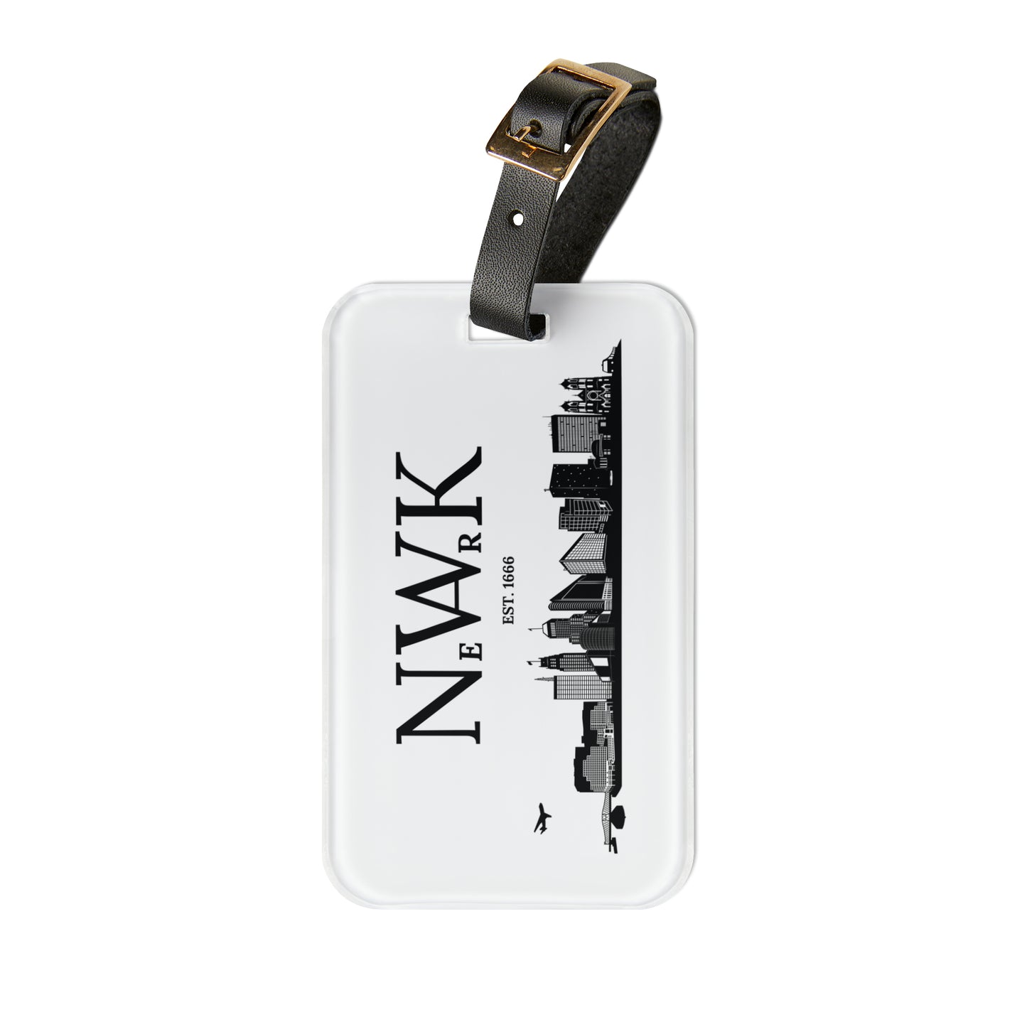 Newark Skyline - Luggage Tag