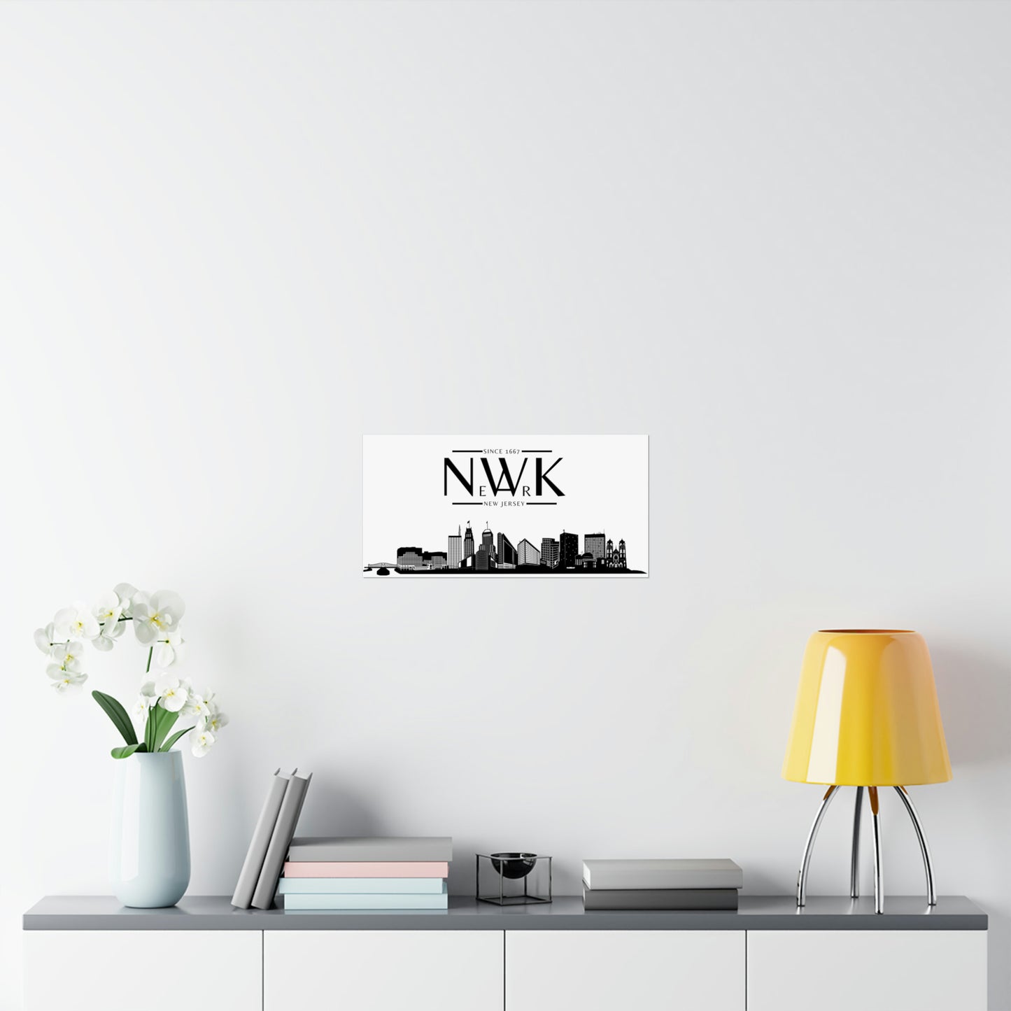 Newark, New Jersey "Since 1667" Matte Poster