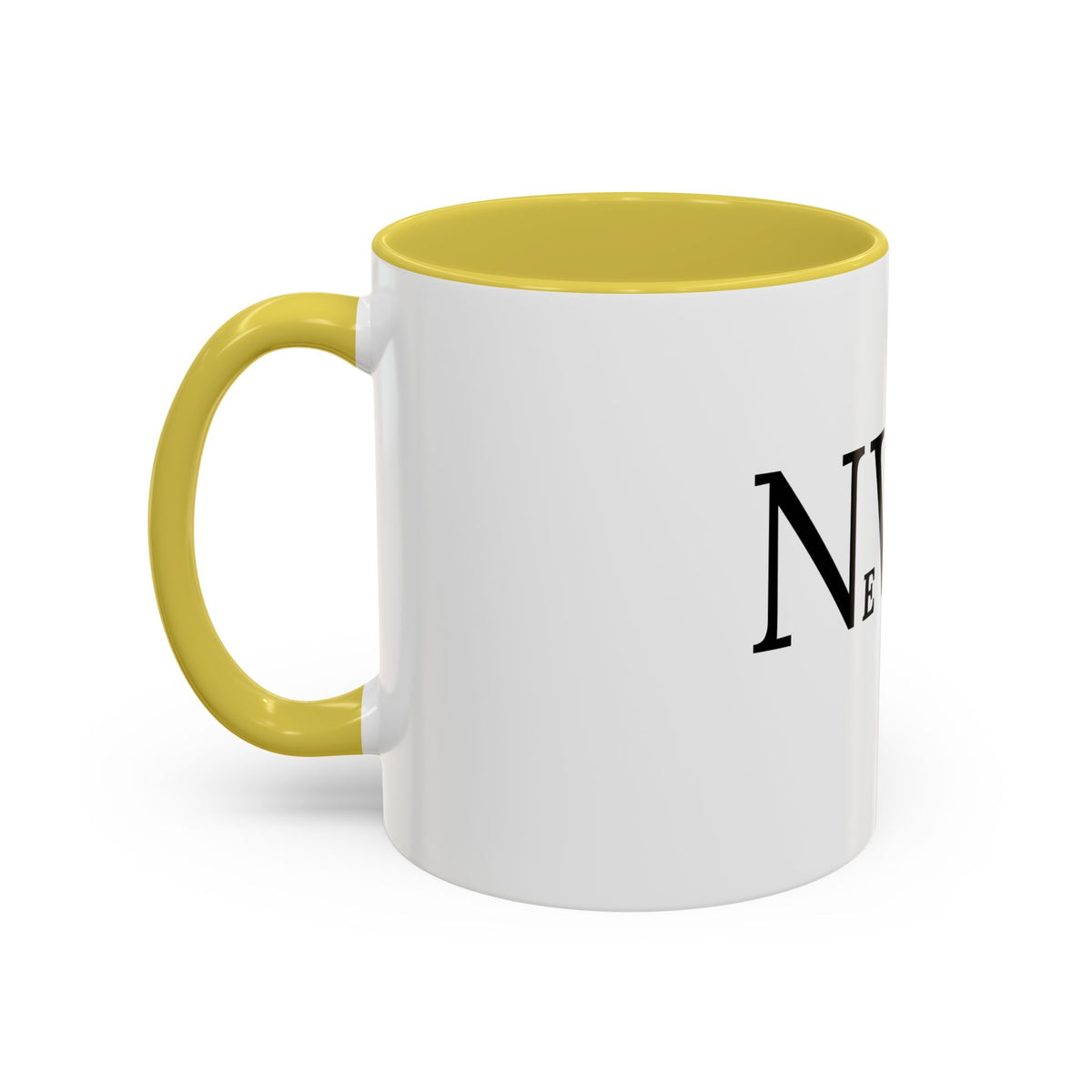 Newark Mug — Black-Accent Coffee Cup (11oz & 15oz)