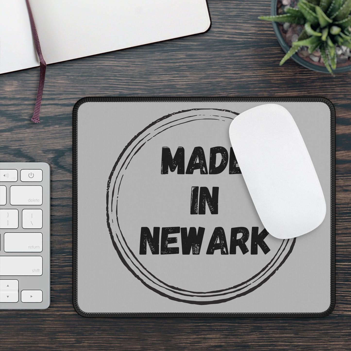 Made in Newark - Grey Mouse Pad