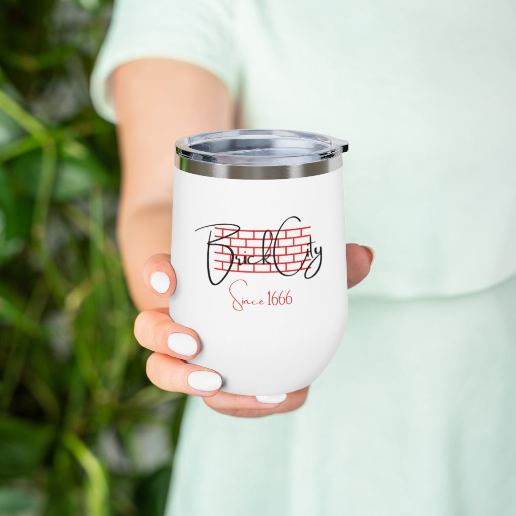 BRICK CITY WINE TUMBLER