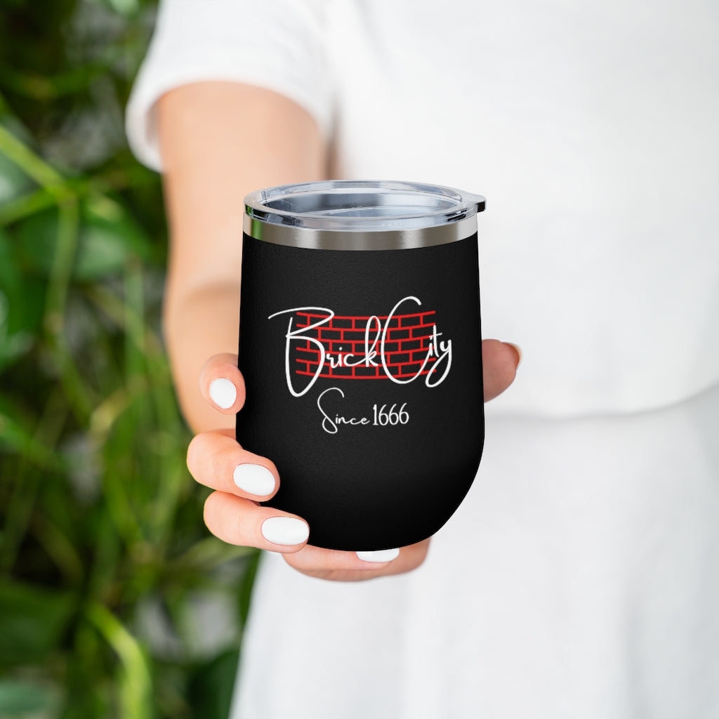 BRICK CITY WINE TUMBLER
