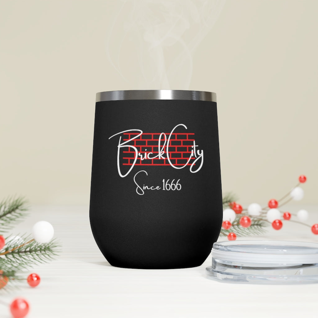 BRICK CITY WINE TUMBLER