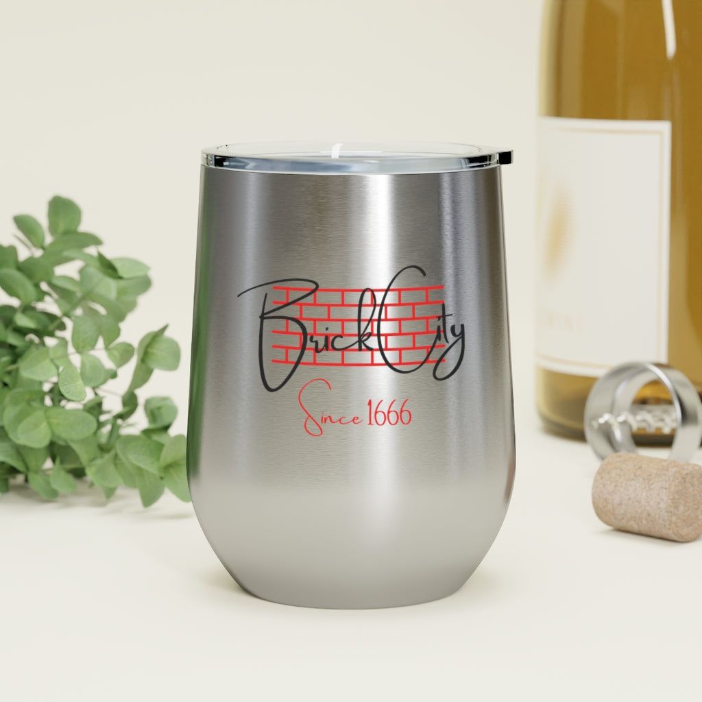 BRICK CITY WINE TUMBLER