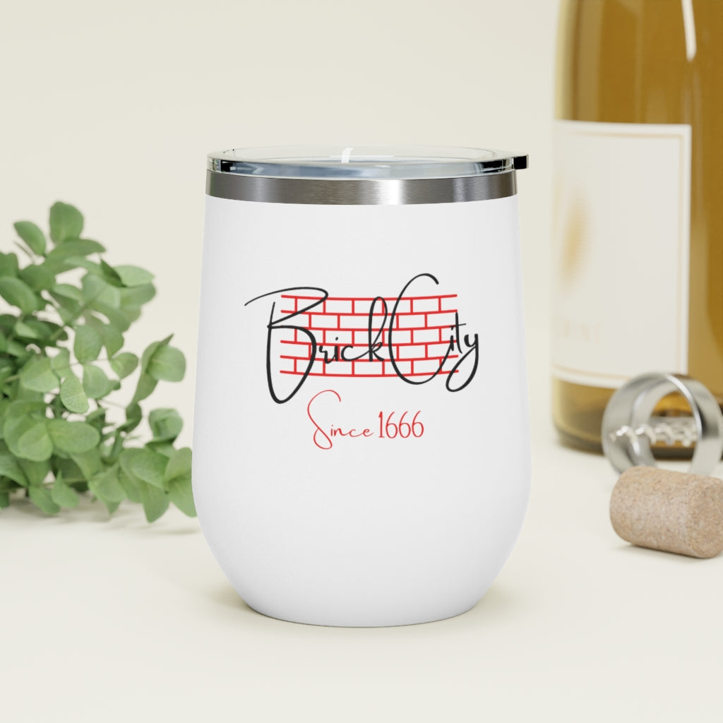 BRICK CITY WINE TUMBLER
