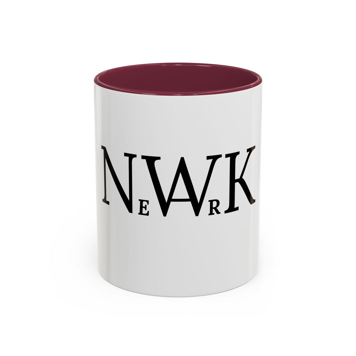 Newark  Mug — Black-Accent Coffee Cup (11oz & 15oz)