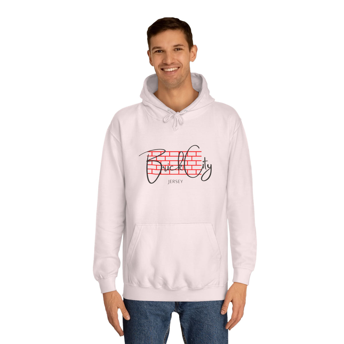 Brick City Hoodie – Retro Grid Script Design