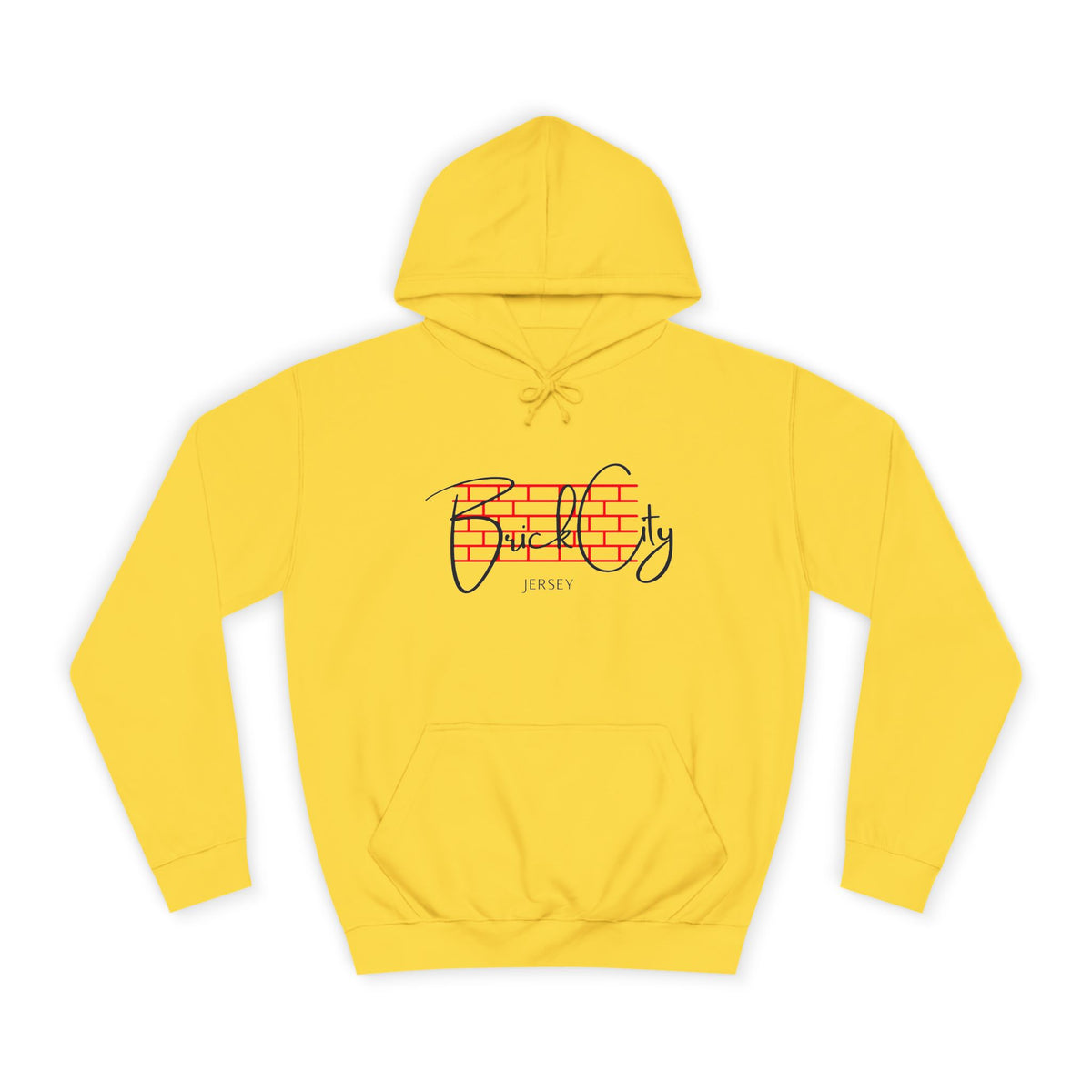 Brick City Hoodie – Retro Grid Script Design