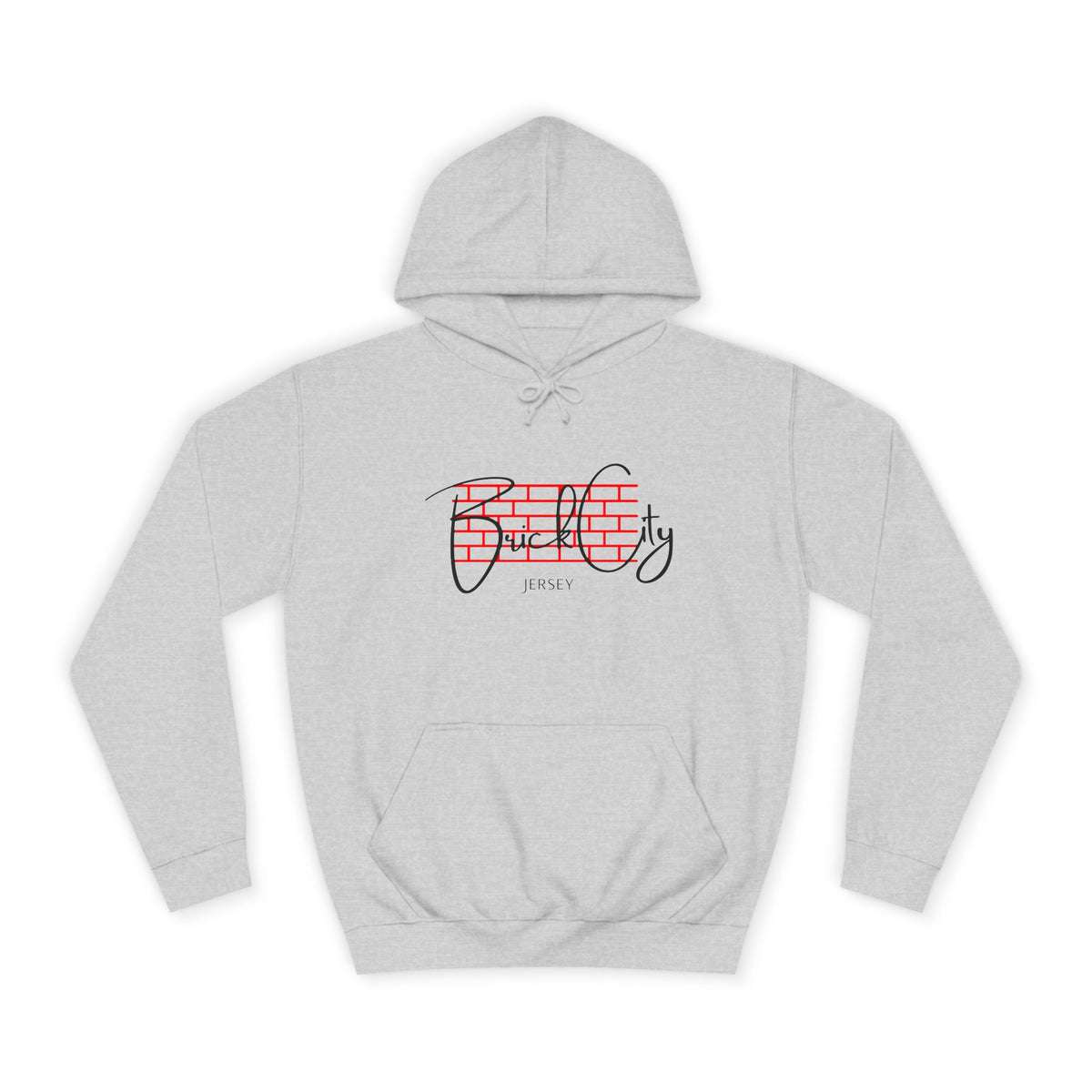 Brick City Hoodie – Retro Grid Script Design