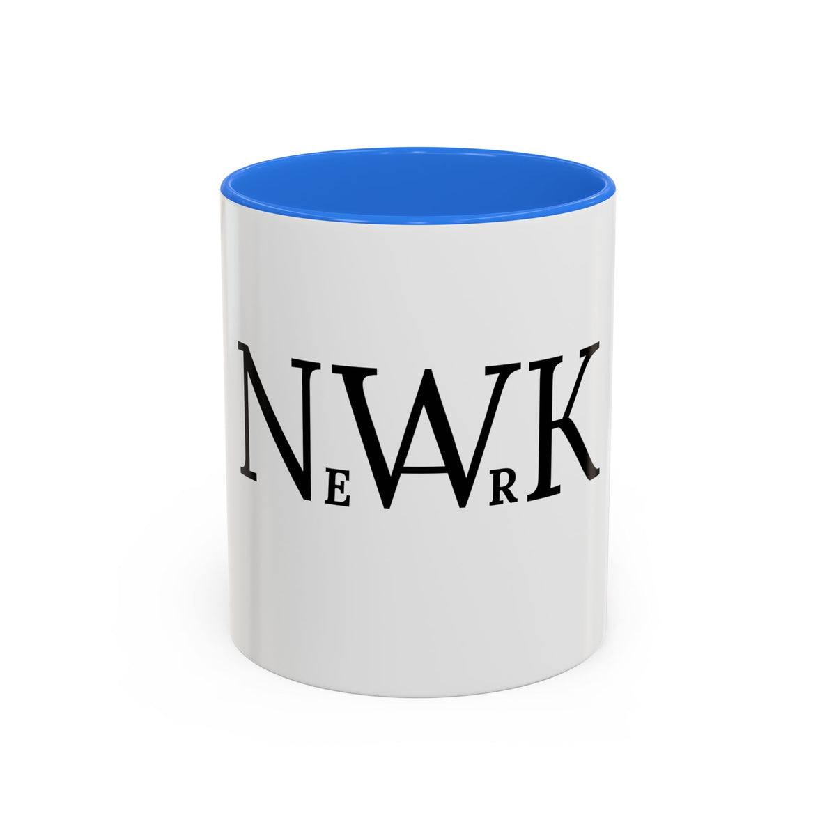 Newark  Mug — Black-Accent Coffee Cup (11oz & 15oz)