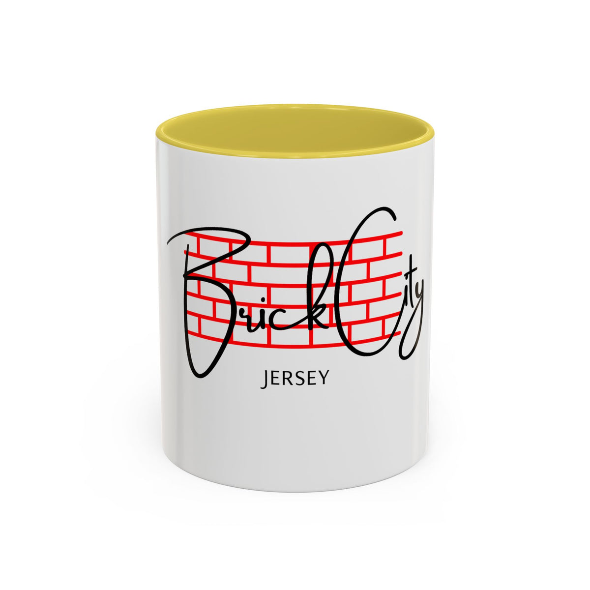 Brick City Jersey Coffee Mug – Color Accent 11oz & 15oz