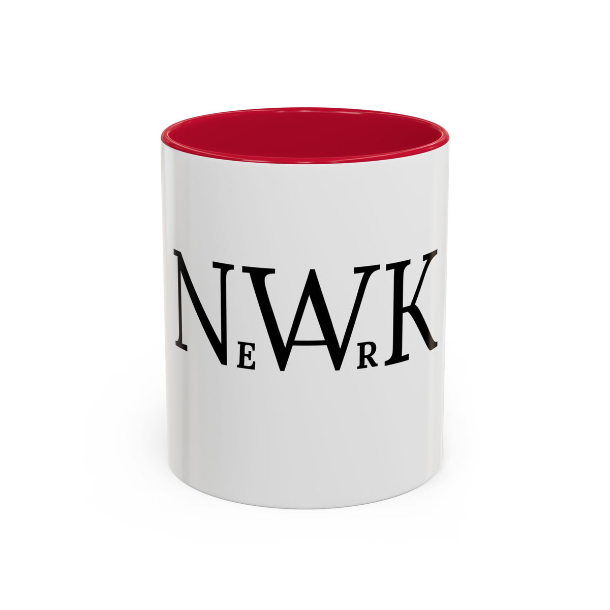 Newark  Mug — Black-Accent Coffee Cup (11oz & 15oz)