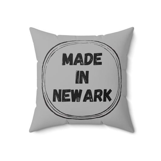 Made in Newark - Grey Pillow