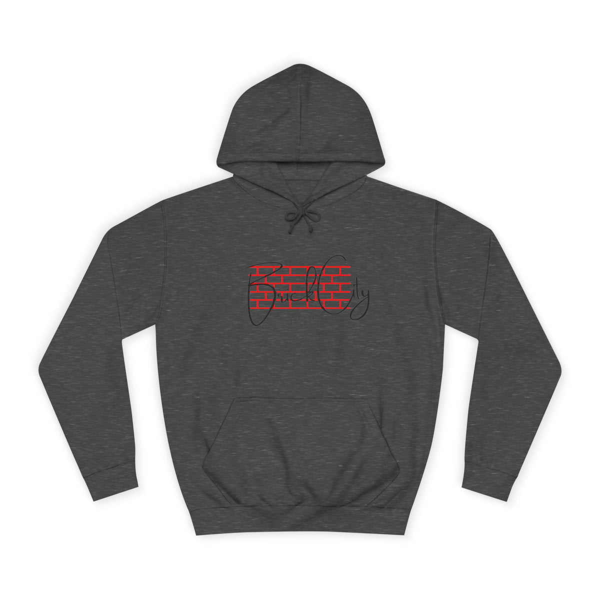 Brick City Hoodie – Retro Grid Script Design