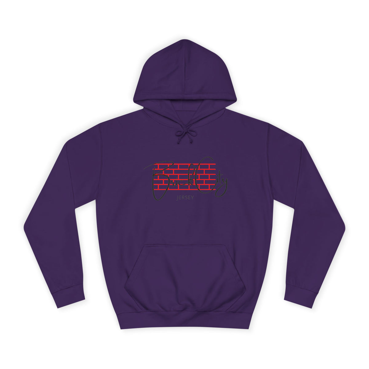 Brick City Hoodie – Retro Grid Script Design