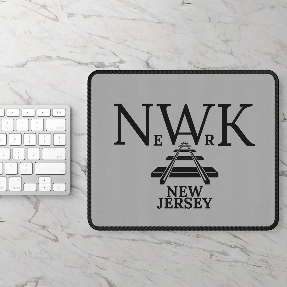 NWK New Jersey railroad - Mouse pad