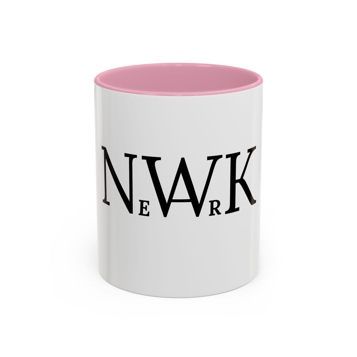 Newark  Mug — Black-Accent Coffee Cup (11oz & 15oz)
