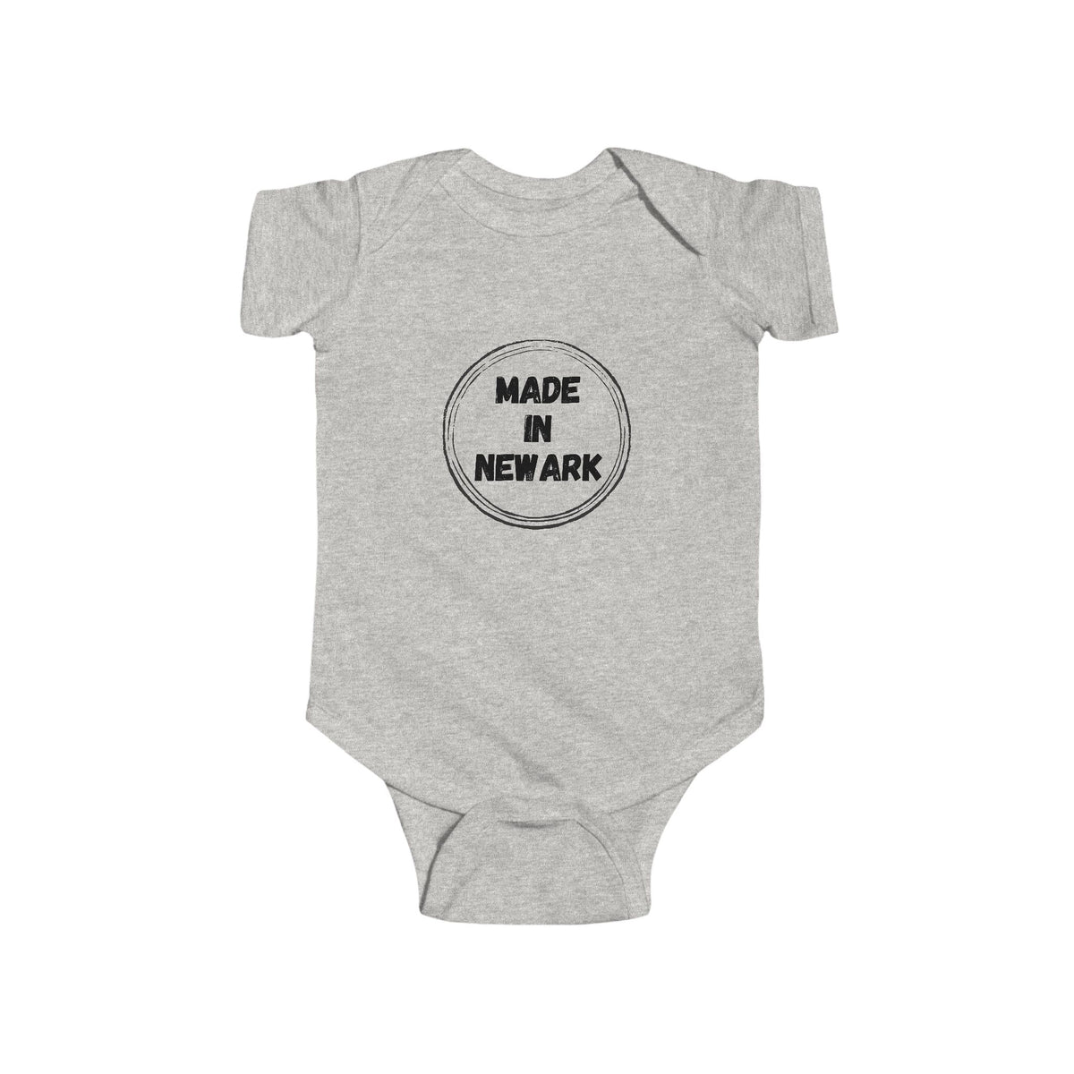 Made in Newark Infant Bodysuit — Baby Onesie with City Pride Stamp