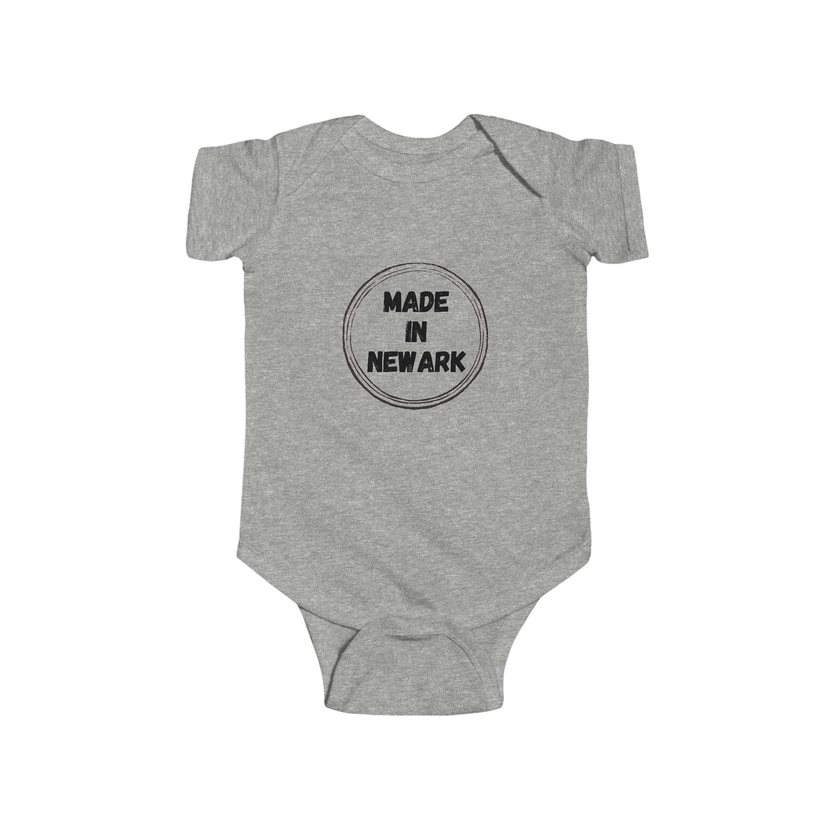 Made in Newark Infant Bodysuit — Baby Onesie with City Pride Stamp