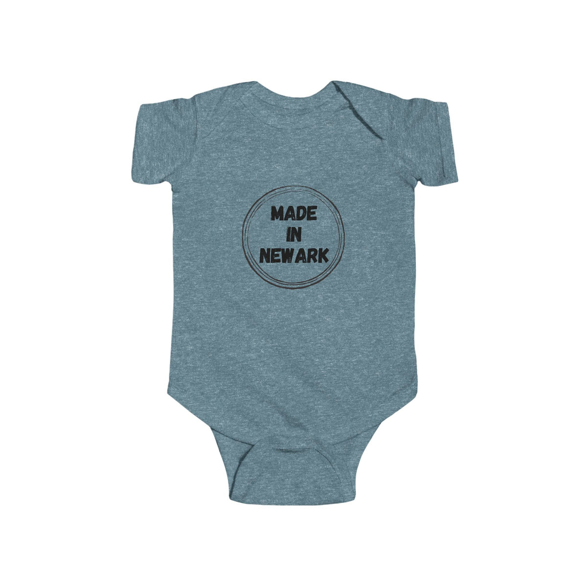 Made in Newark Infant Bodysuit — Baby Onesie with City Pride Stamp