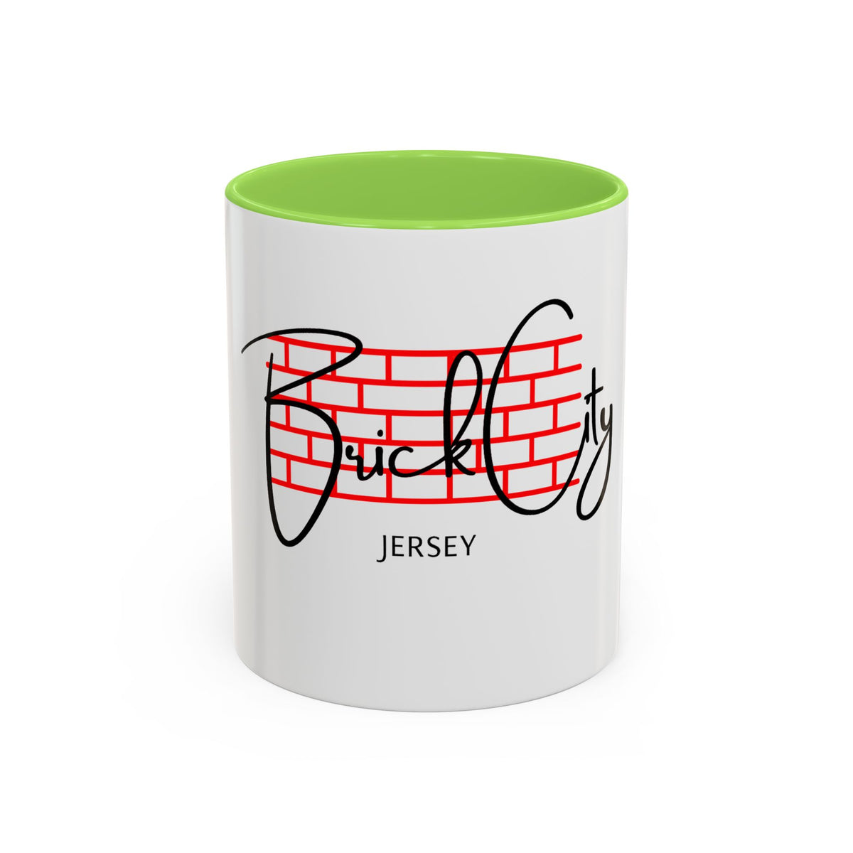 Brick City Jersey Coffee Mug – Color Accent 11oz & 15oz