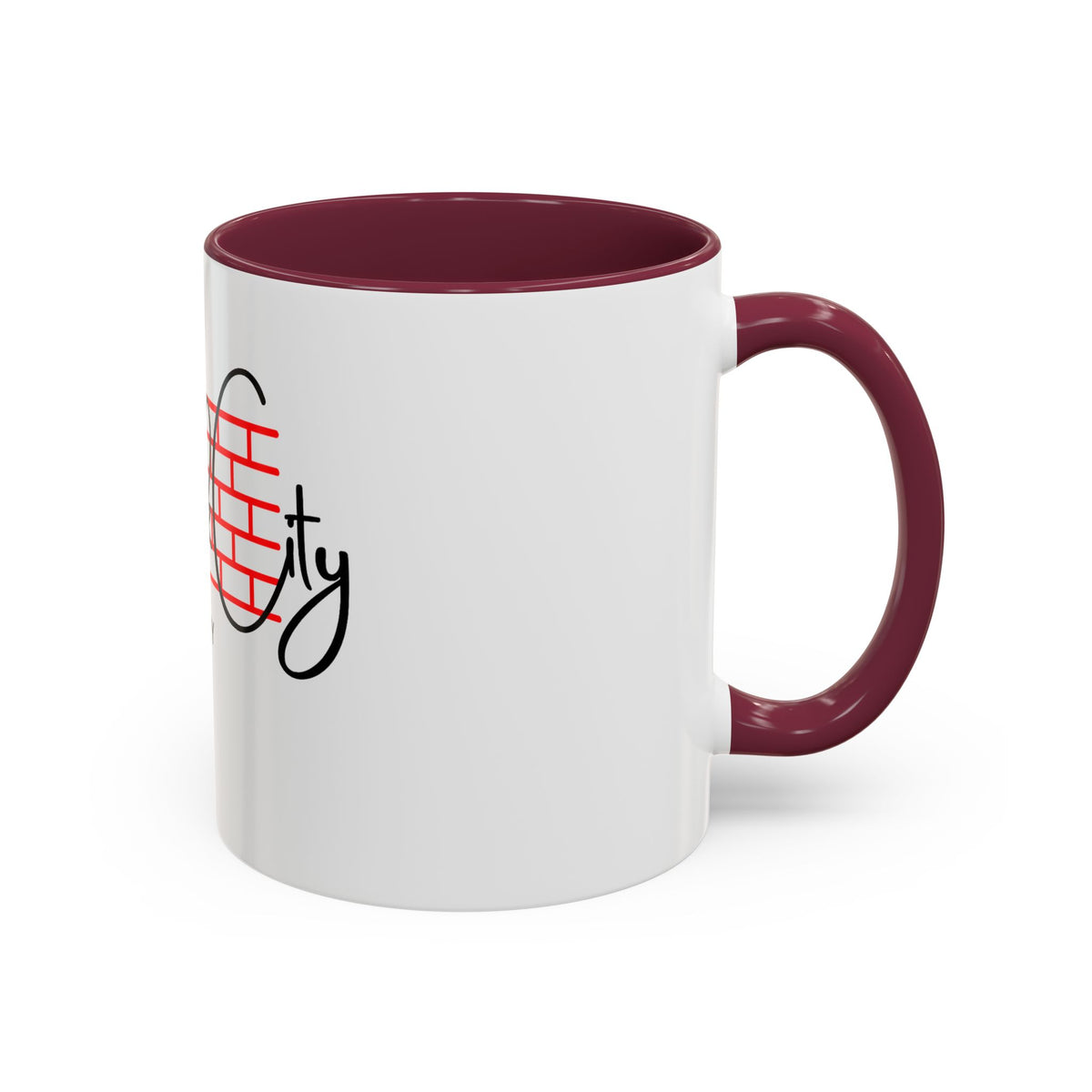Brick City Jersey Coffee Mug – Color Accent 11oz & 15oz