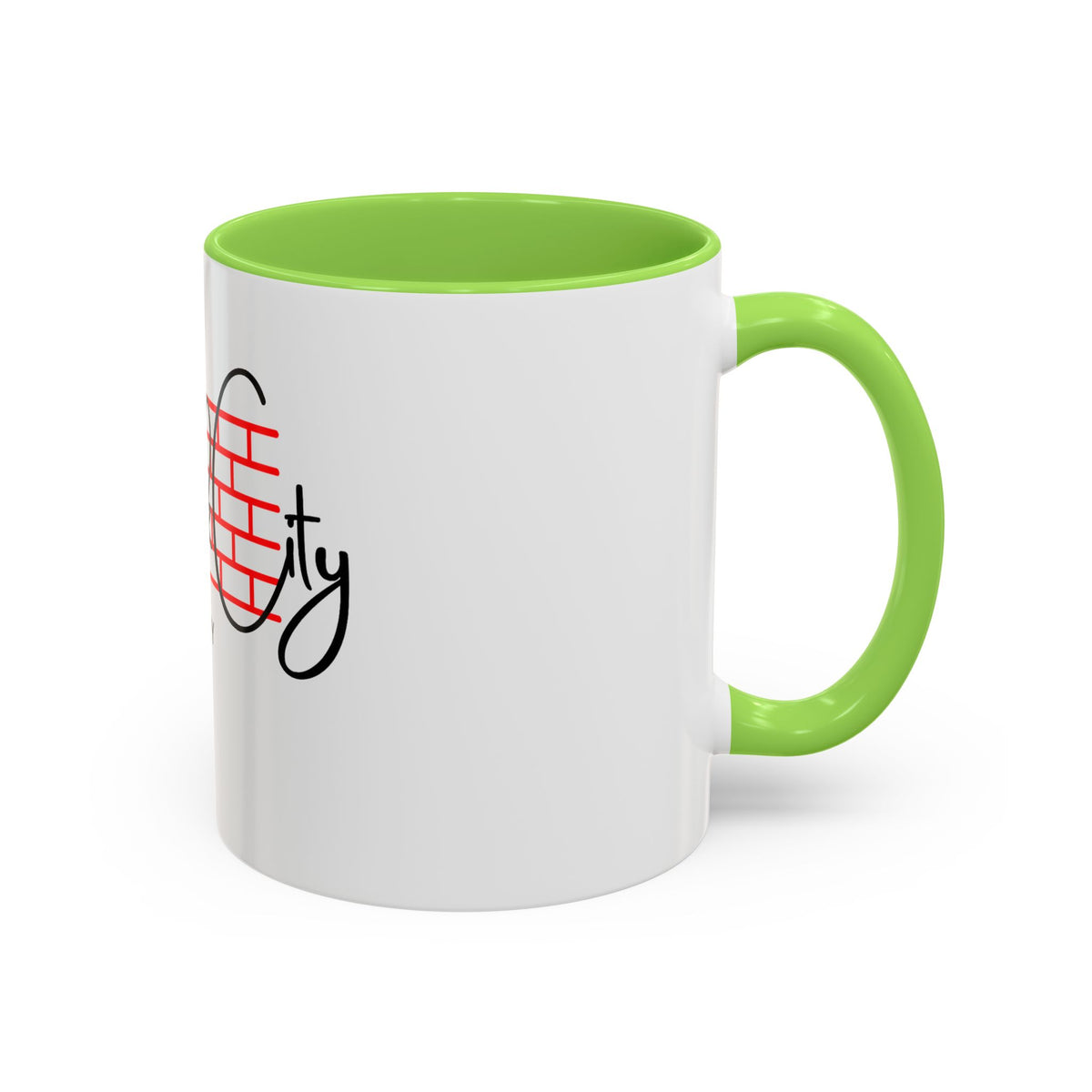 Brick City Jersey Coffee Mug – Color Accent 11oz & 15oz