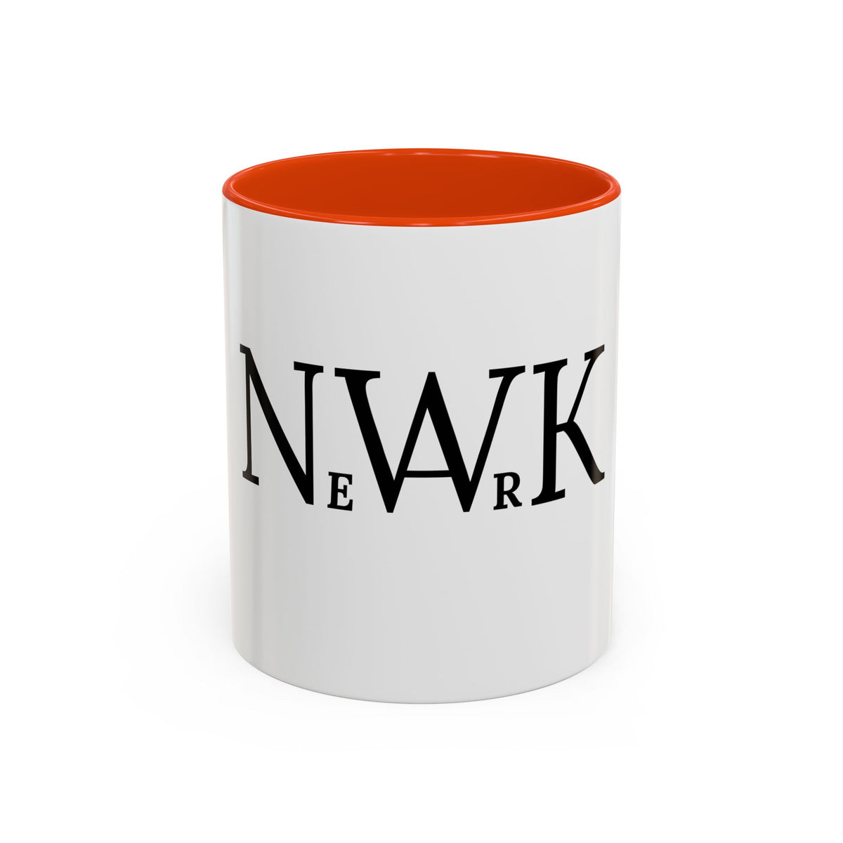 Newark  Mug — Black-Accent Coffee Cup (11oz & 15oz)