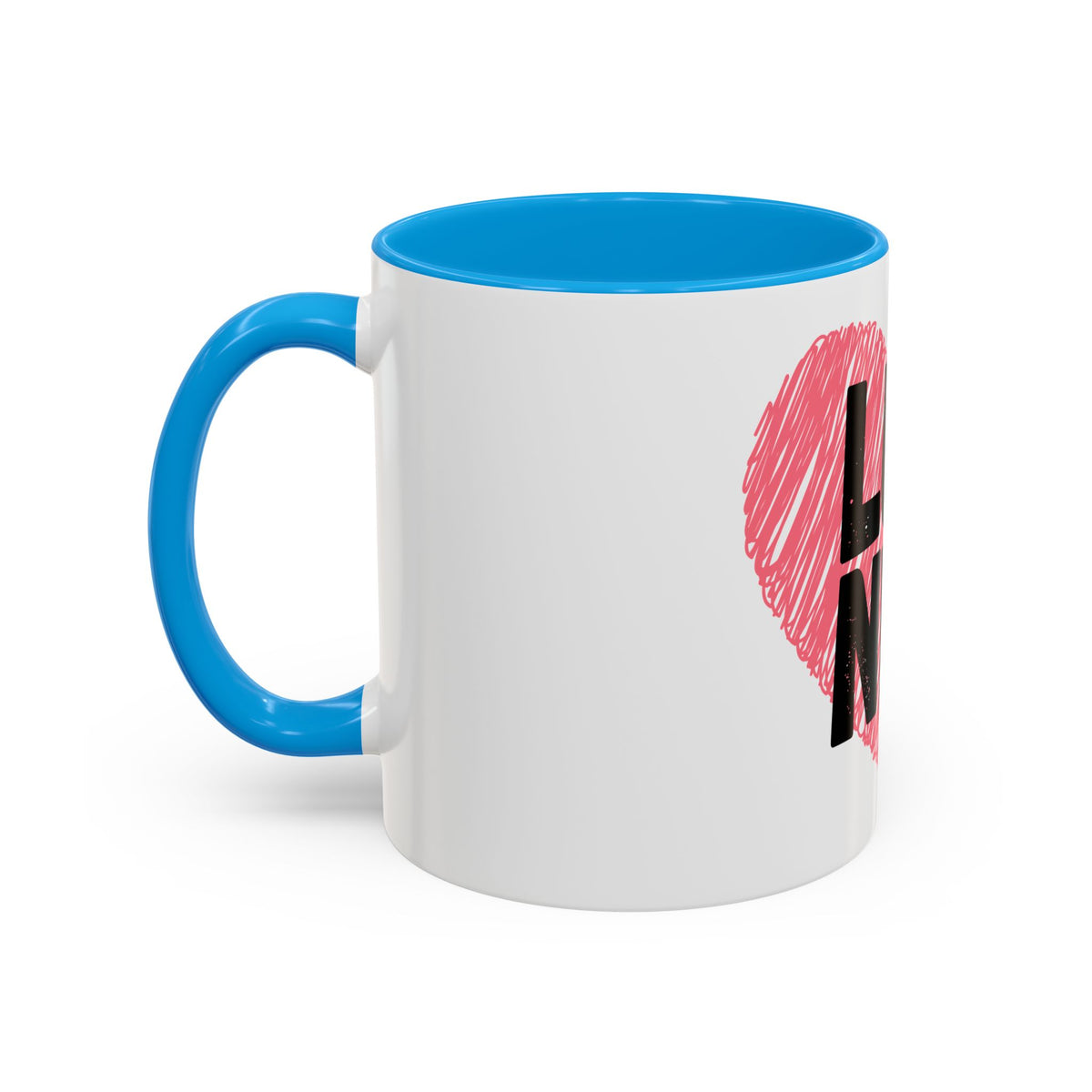 LUV NWK Heart Mug — New York/Nwk Pride Coffee Cup (11oz & 15oz)