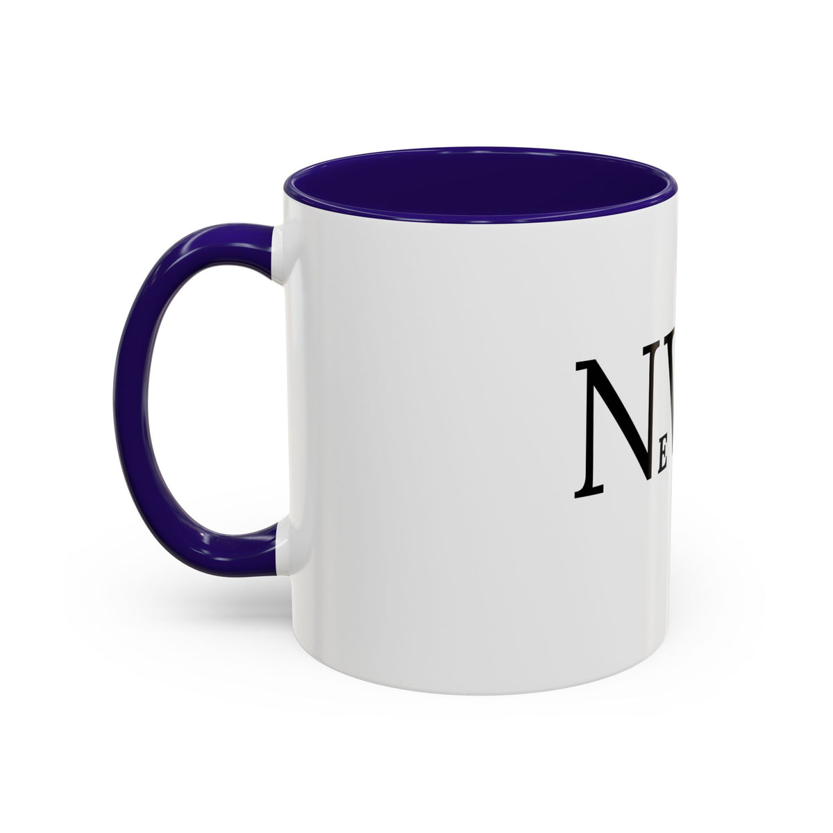 Newark  Mug — Black-Accent Coffee Cup (11oz & 15oz)