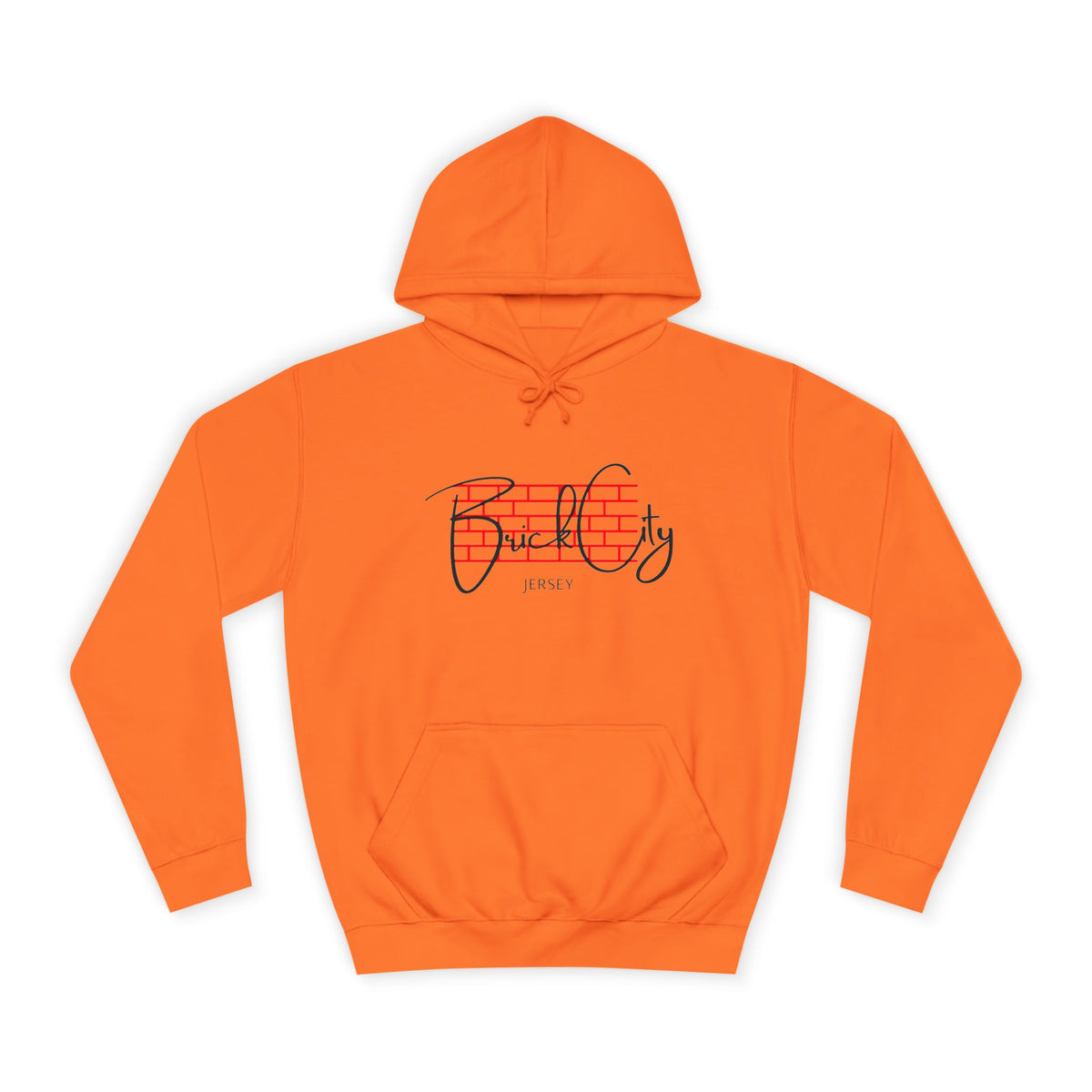 Brick City Hoodie – Retro Grid Script Design